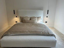 Load image into Gallery viewer, Cream Super King Bed Set