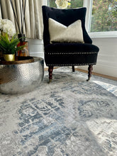 Load image into Gallery viewer, Muse Oriental Navy Rug