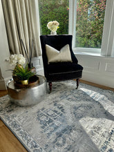 Load image into Gallery viewer, Muse Oriental Navy Rug