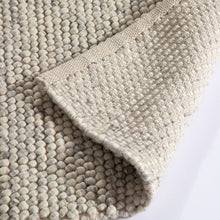Load image into Gallery viewer, Cream Delilah Wool Pebble Mottled Rug