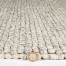 Load image into Gallery viewer, Cream Delilah Wool Pebble Mottled Rug