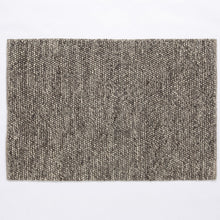 Load image into Gallery viewer, Grey Wool Pebble Mottled Rug