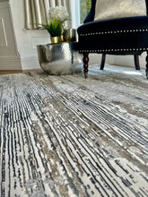 Load image into Gallery viewer, Solar Pluto Natural / Grey Rug
