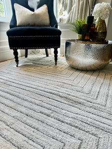Artic Maze Natural Rug