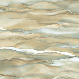 Desert Sands Wallpaper Green & Gold