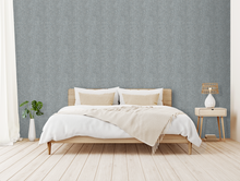 Load image into Gallery viewer, Basket Weave Blue Wallpaper
