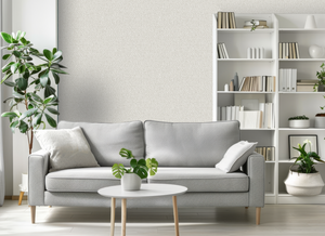 Natures Weaves Wallpaper Off White